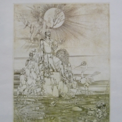 Kass JĂˇnos- Szent Ferenc 35x45-037